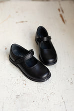 These classic light weight black leather Mary Jane shoes are perfect for school and any other formal occasion. School shoes. Olivia Ann Shoes. Girl Shoes.
