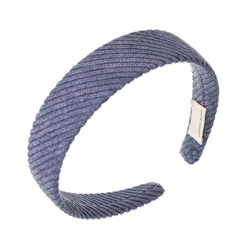 Corduroy Hairband -French Blue