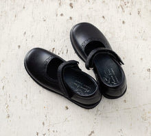 These classic light weight black leather Mary Jane shoes are perfect for school and any other formal occasion. School shoes. Olivia Ann Shoes. Girl Shoes.