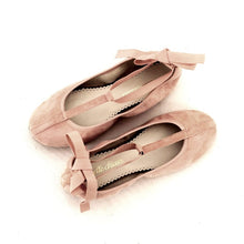 Ballerinas (Mum & Me) - Suede Blush Pink (60% OFF!)