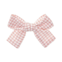 Gingham bow - 9 colours