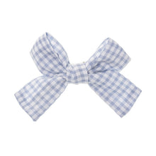 Gingham bow - 9 colours