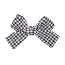 Gingham bow - 9 colours