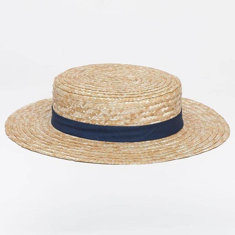 Venetian Classic Canotier - Navy