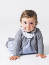 Blue Dress with Lace Details- LAST ONE SIZE 6M!