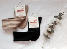CONDOR Ribbed High Knee Socks - NAVY