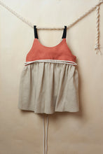 Beige Reversible Crossover Blouse (SALE 50% OFF)