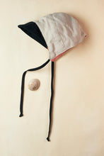 Reversible Beige Peaked Bonnet (SALE 50% OFF)