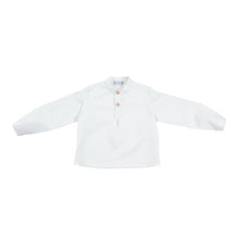 GUILLE SHIRT - White Linen (last one Size 4-5, 60% OFF!)