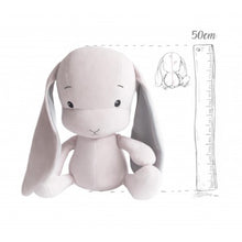 Bunny, Small, Pink grey ears - 20 cm