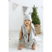 Cashmere Wool Bonnet with Ears