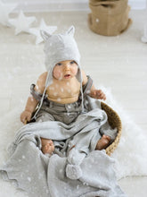 Cashmere Wool Bonnet with Ears