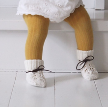 Mustard - CONDOR Ribbed Tights