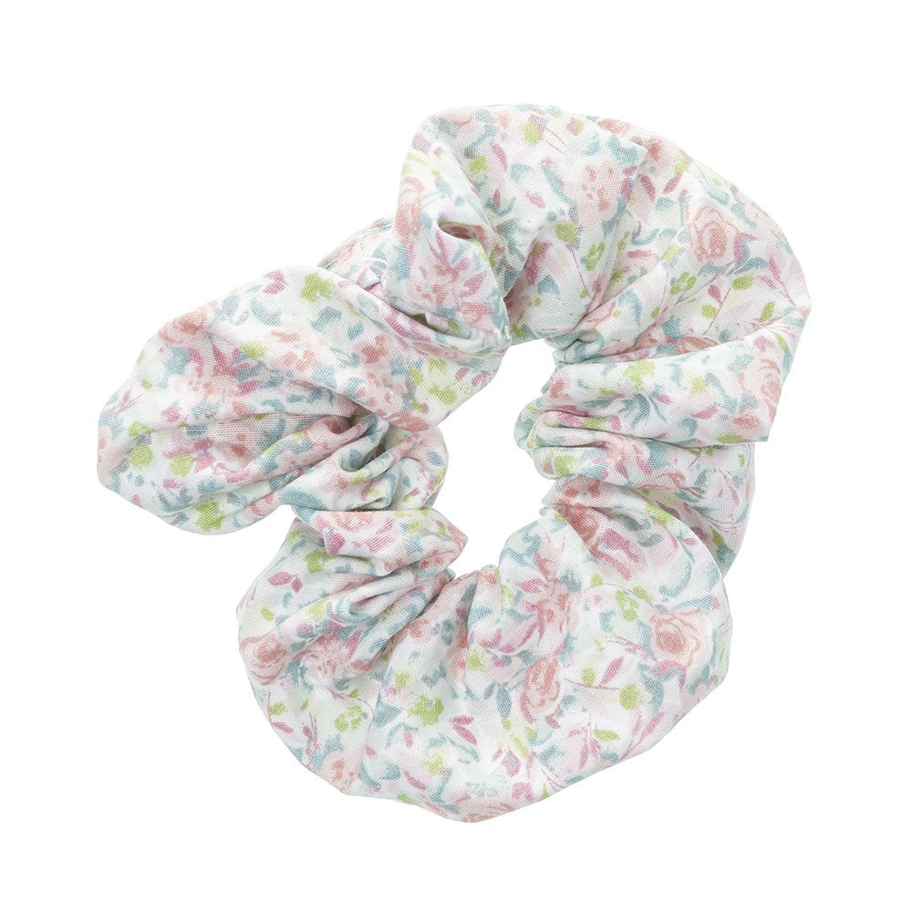 English Rose Scrunchie ORGANIC COTTON