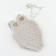 This cosy, textured knitted romper is hand knitted in Europe, specially designed for the 38 cm dolls, but can fit dolls around 34 - 40cm (13 - 15 inch) Miniland, Minikane, Paola Reina Gordis etc.