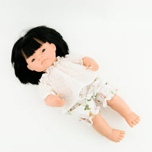 Make your little girls day with this divine doll's outfit today. Our dolls clothing is super adorable and of amazing quality, will absolutely melt your heart. Gorgeous handmade top and floral bloomers beautiful quality and fabric is divine, so well made! Miniland doll outfit clothes. Paola Reina. Olivia Ann kids