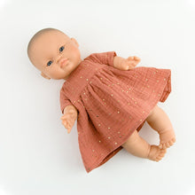 Make your little one's day with this divine doll's outfit today. Our dolls clothing is super adorable and of amazing quality, will absolutely melt your heart. Doll dress miniland, minikane, paola reina clothes. Olivia Ann doll clothes