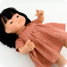 Make your little one's day with this divine doll's outfit today. Our dolls clothing is super adorable and of amazing quality, will absolutely melt your heart. Doll dress miniland, minikane, paola reina clothes. Olivia Ann doll clothes