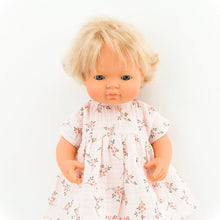Make your little one's day with this divine doll's floral muslin dress today. Our dolls clothing is super adorable and of amazing quality, will absolutely melt your heart. Doll dress miniland, minikane, paola reina clothes. Olivia Ann doll clothes