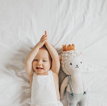Otto Romper- Natural White Linen (SALE ! 50% OFF!)