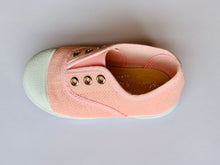 Our OLIVIA ANN soft canvas shoes have a new and improved material that is supersoft and comfortable, and perfect for speedy slip-ons when there's a game in the garden that can't wait.  Sneakers. Plimsoles
