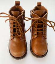 Vintage Brown Leather Unisex Boots