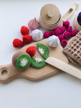 Wooden Play Kitchen Set  “Waffle Brunch" - Montessori Learning Focus