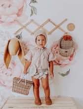 Knitted Bloomers with big Bow- BEIGE