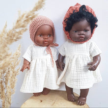 Miniland Doll - African Baby Girl , 38 cm (UNDRESSED)