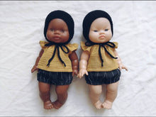 Mustard top and Black Bloomers Set -( Fits 32-40 cm dolls / 11-15 inch)