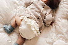 Frill knitted Cotton Bloomers- ECRU
