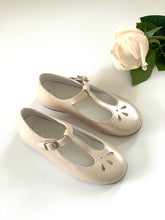 OLIVIA ANN T-Bar Mary Jane "Shiny Pale Pink"