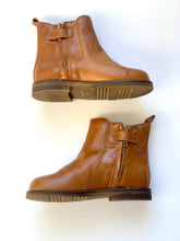 Olivia Ann "Chelsea" Tan Leather Unisex Shoes