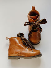 Vintage Brown Leather Unisex Boots