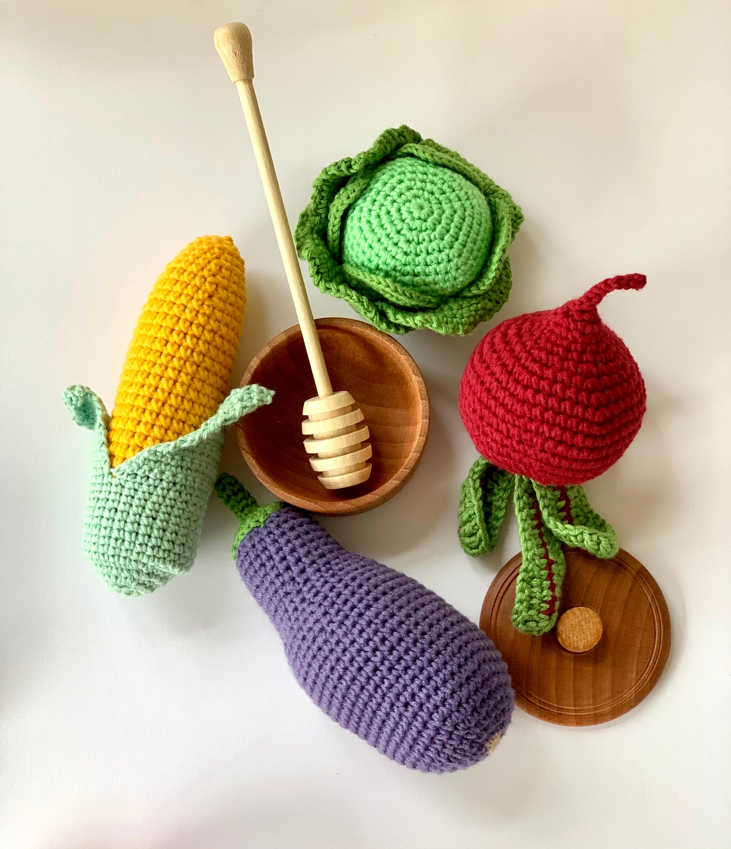 Veggies Play Food Set 2 - Montessori learning