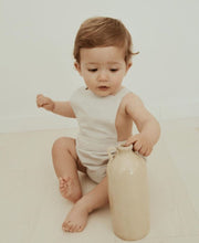 Otto Romper- Natural White Linen (SALE ! 50% OFF!)