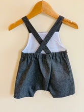 Minimalist Romper - Dark Grey
