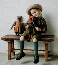 Olivia Ann Mary Jane Black School Shoes