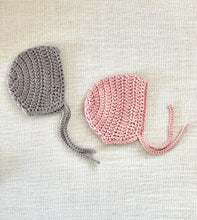 Doll Hand Knitted Organic Cotton Beanie - Grey