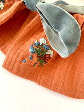 Rust Handmade Detachable Collar - Reversible and adjustable.