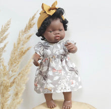 Miniland Doll - African Baby Girl , 38 cm (UNDRESSED)