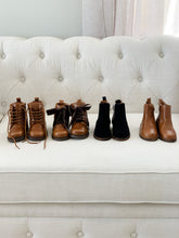 Olivia Ann "Chelsea" Tan Leather Unisex Shoes