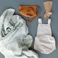 Otto Romper- Natural White Linen (SALE ! 50% OFF!)