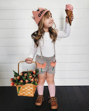 CONDOR Ribbed High Knee Socks - Blush Pink (526)