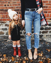 CONDOR Ribbed High Knee Socks - ALUMINIO
