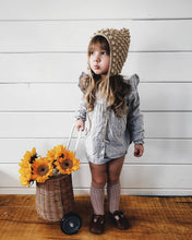 CONDOR Ribbed High Knee Socks - Blush Pink (526)
