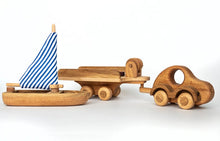 Wooden Sailboat -medium