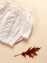Knitted UNISEX Cable Cotton Bloomers-WHITE
