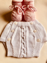 Adorable Knitted Baby Booties.Made with divine details thorough. Extreme attention to detail.