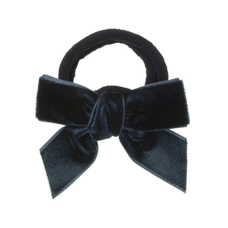 Beautiful Velvet hair medium bow , a unique handmade piece! Elastic hair band. Wholesale Olivia Ann Accessories